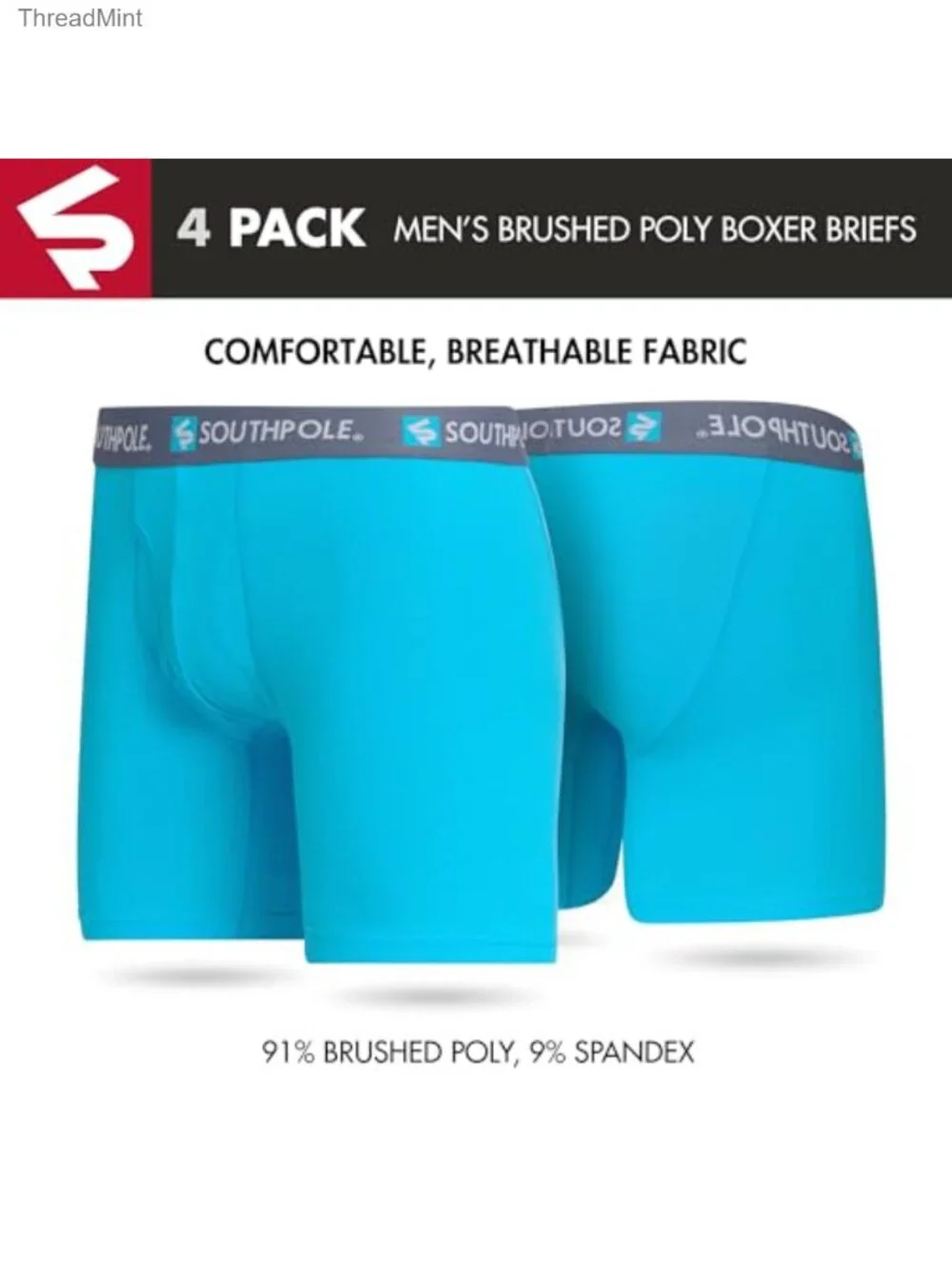 Southpole Boxer Briefs 4-Pack 6